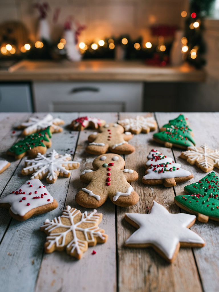 Baking Christmas Cookies