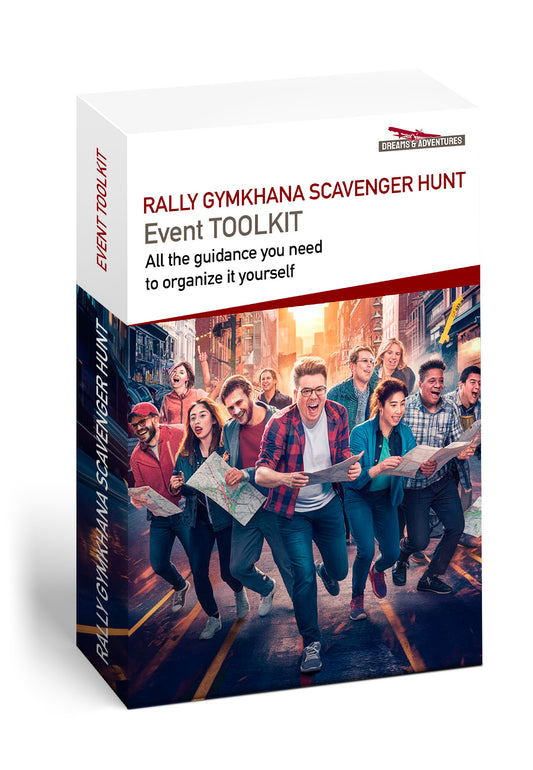 Rally Gymkhana Scavenger Hunt