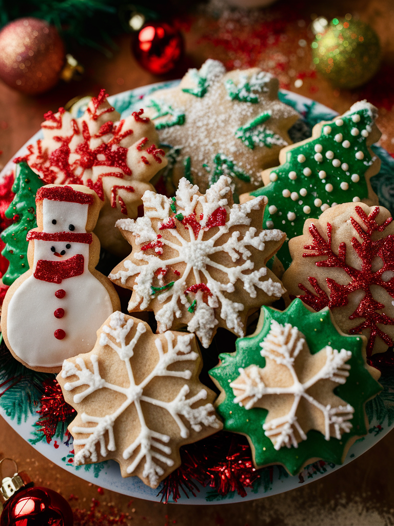 Baking Christmas Cookies