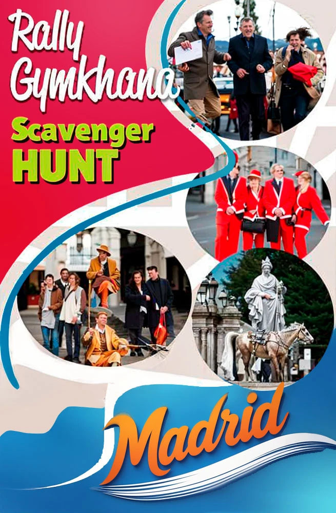 Rally-Gymkhana Scavenger Hunt Madrid
