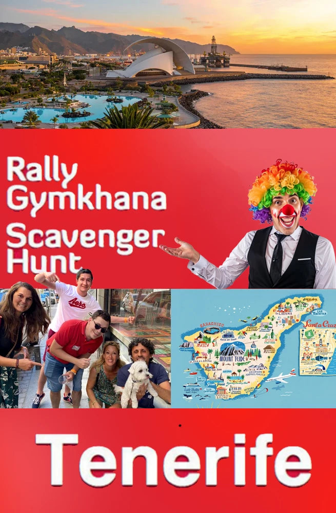 Rally-Gymkhana Scavenger Hunt Tenerife
