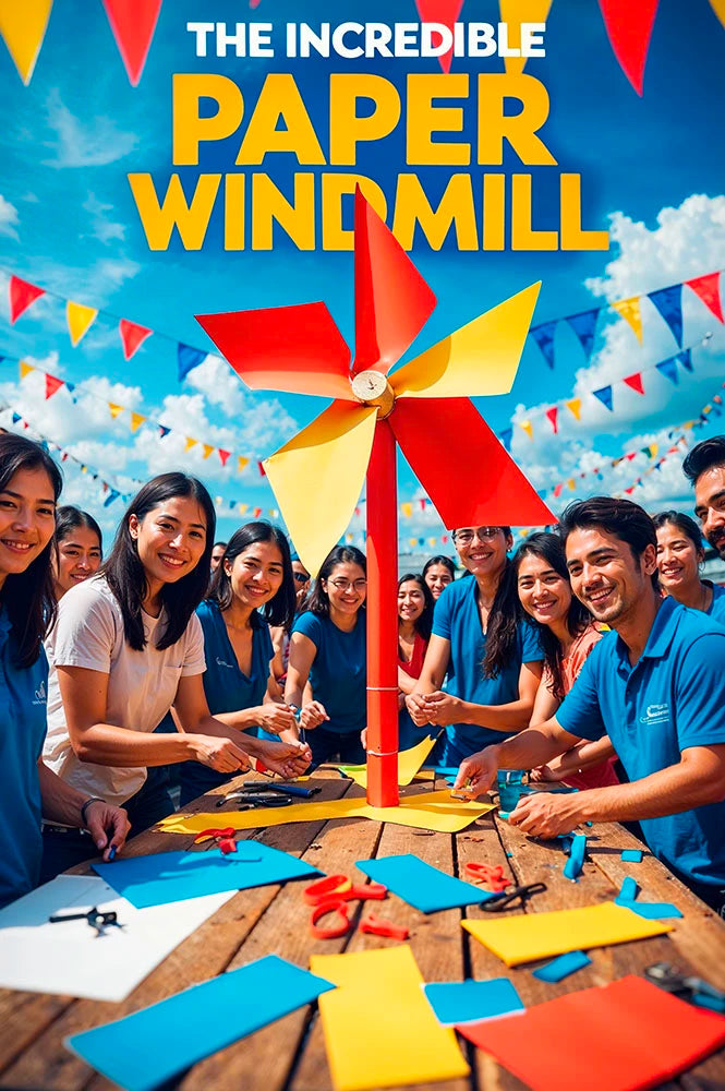 Incredible Paper Windmill